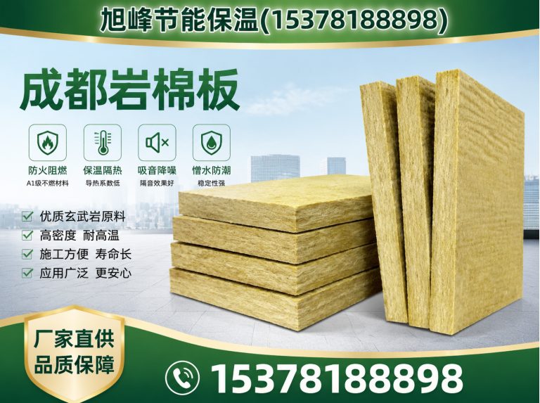 青白江区岩棉保温板展示图